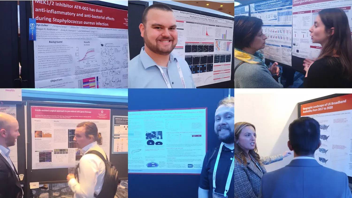 Collage of T32 posters